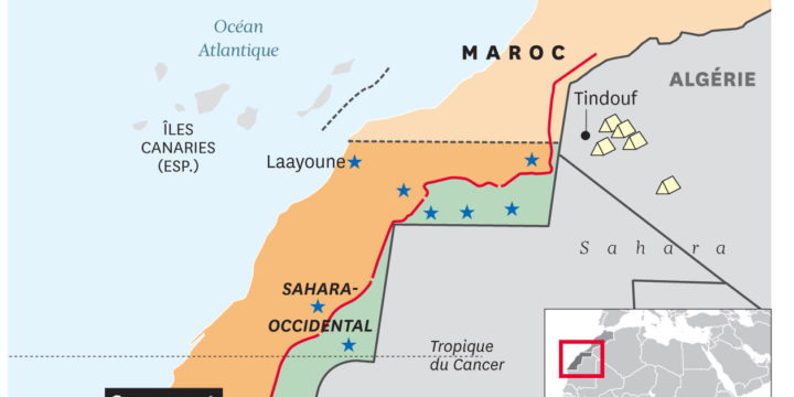 Intervention marocaine hostile sur le brèche de Guerguerat