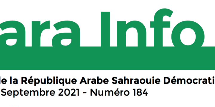 Sahara Info – Juin Septembre 2021