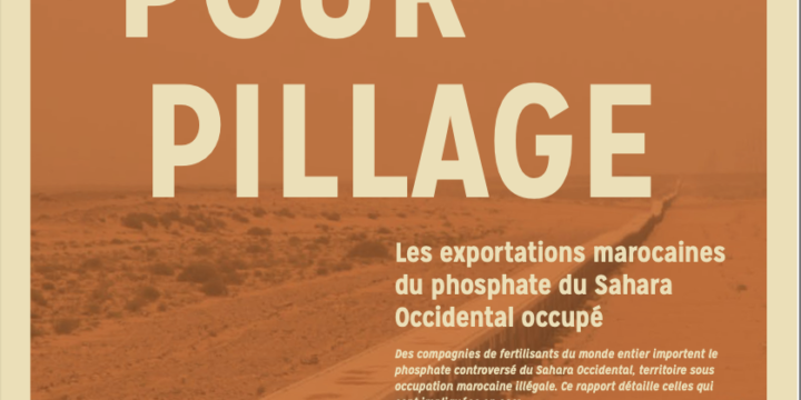 LE SAHARA OCCIDENTAL EST CONCERNÉ, SIGNEZ L’INITIATIVE CITOYENNE EUROPÉENNE (ICE) POUR INTERDIRE LES ÉCHANGES COMMERCIAUX AVEC LES COLONIES ILLÉGALES.